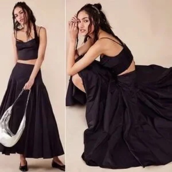 NWOT Free People Mya Matching 2-Piece Skirt Set - Picture 2 of 13